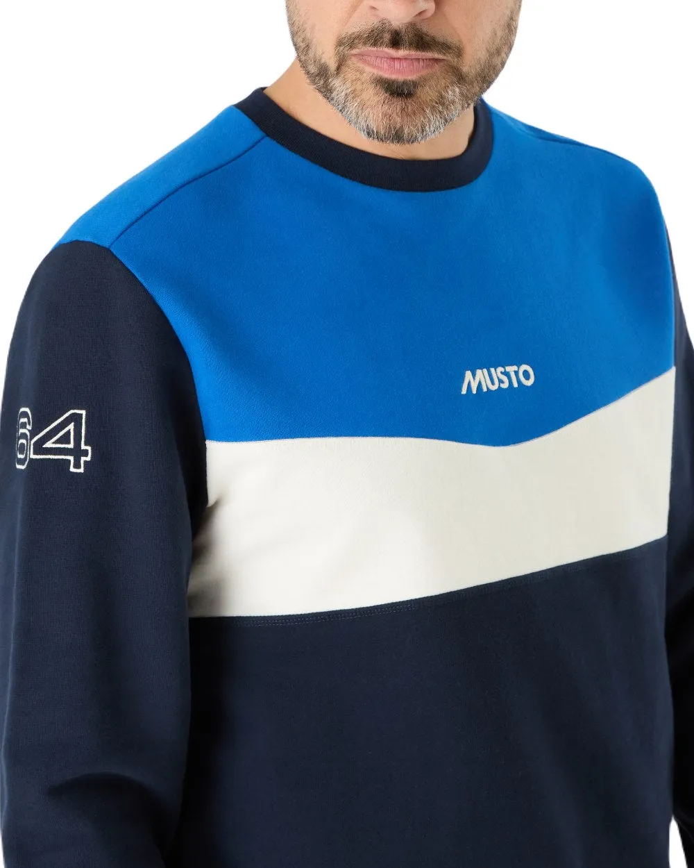 Musto Herren 64 Tri-Color Sweatshirt Musto Kleidung