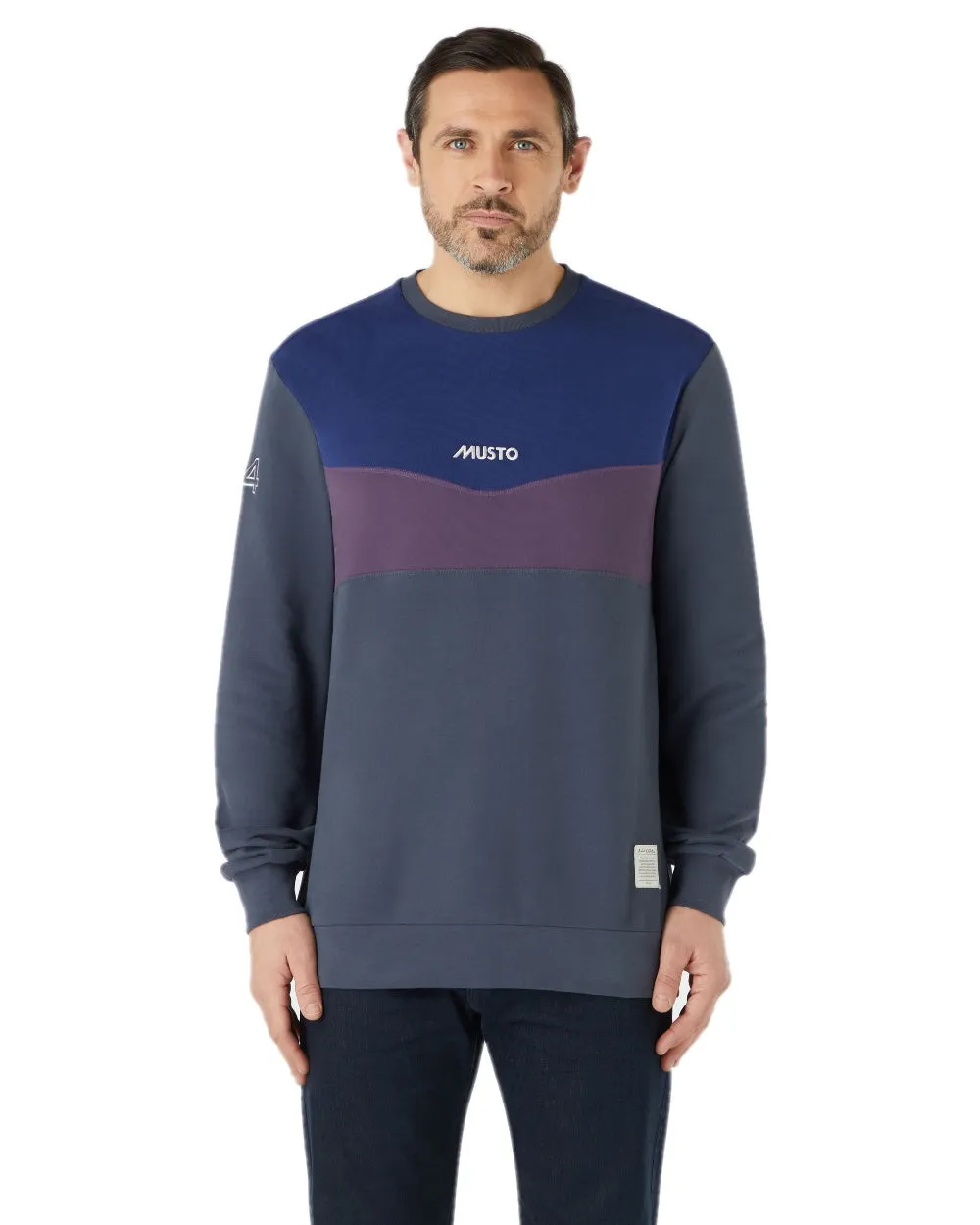 Musto Herren 64 Tri-Color Sweatshirt Musto Kleidung