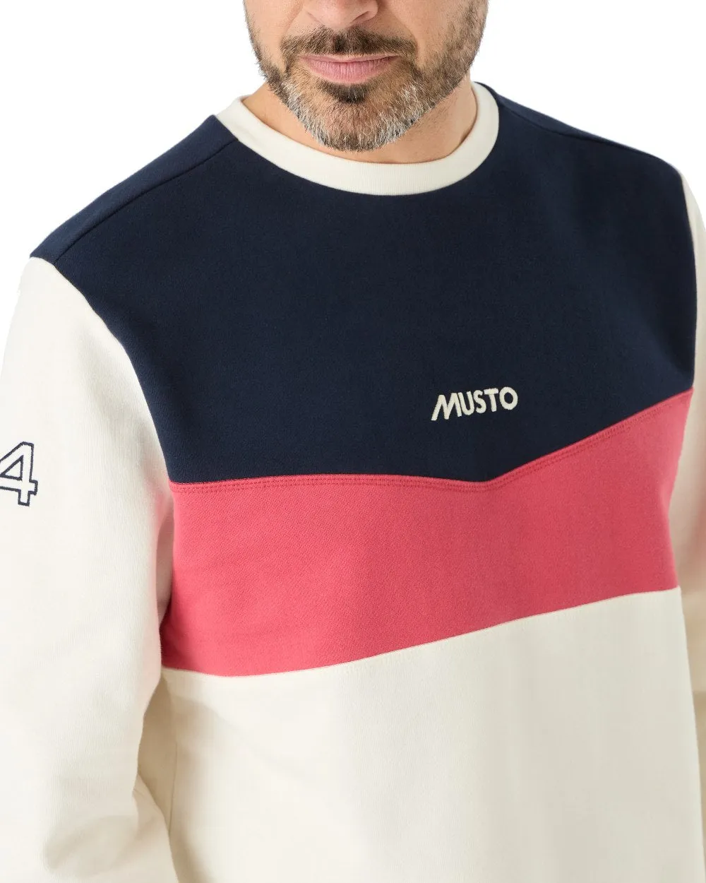 Musto Herren 64 Tri-Color Sweatshirt Musto Kleidung