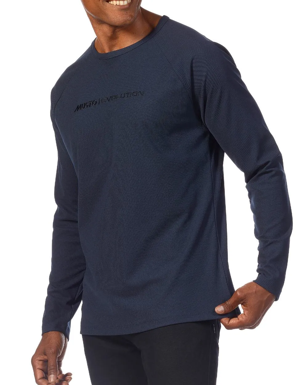 Musto Herren Evolution Newport OSM EDYE Langarm T-Shirt Musto Bekleidung