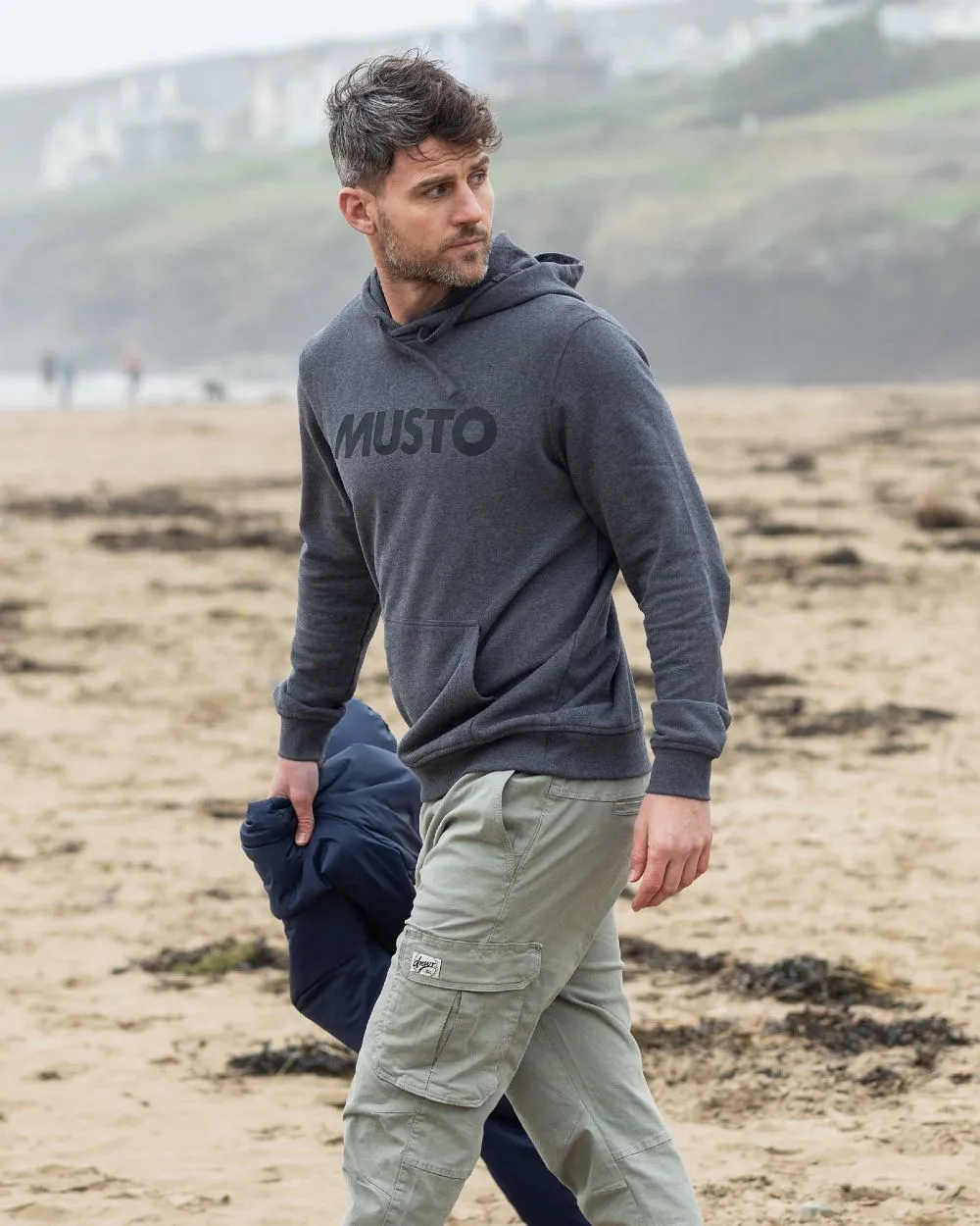 Musto Herren Logo Hoodie Musto Bekleidung