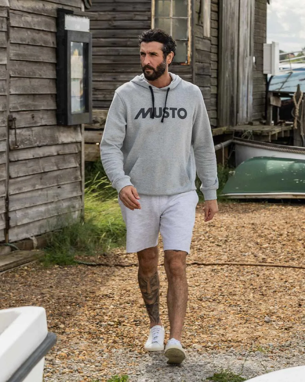 Musto Herren Logo Hoodie Musto Bekleidung