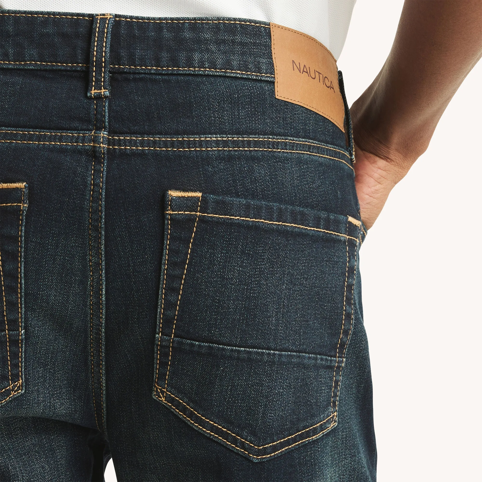 Nautica Herren Athletic Slim Stretch Denim