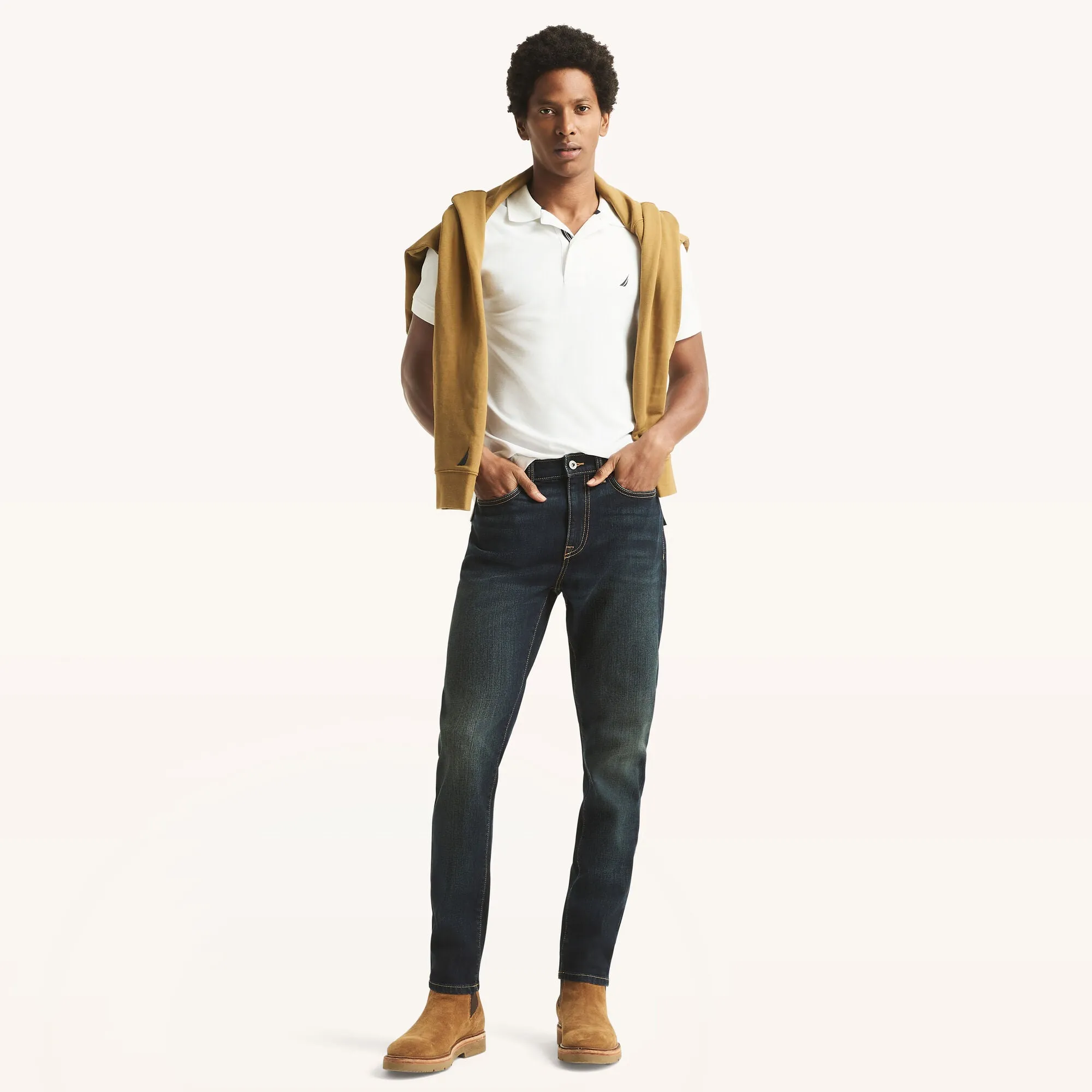 Nautica Herren Athletic Slim Stretch Denim
