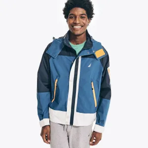 Nautica Herren Farbblock Segeljacke Reine Adria-Wäsche Nautica