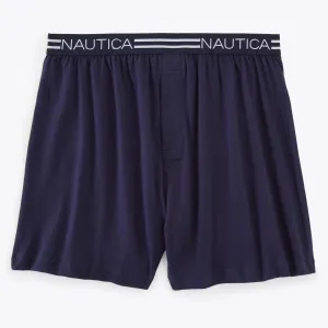 Nautica Herren Logo Bund Strick Boxers Peacoat Nautica