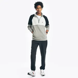 Nautica Herren Navtech Viertel-Reißverschluss Sweatshirt