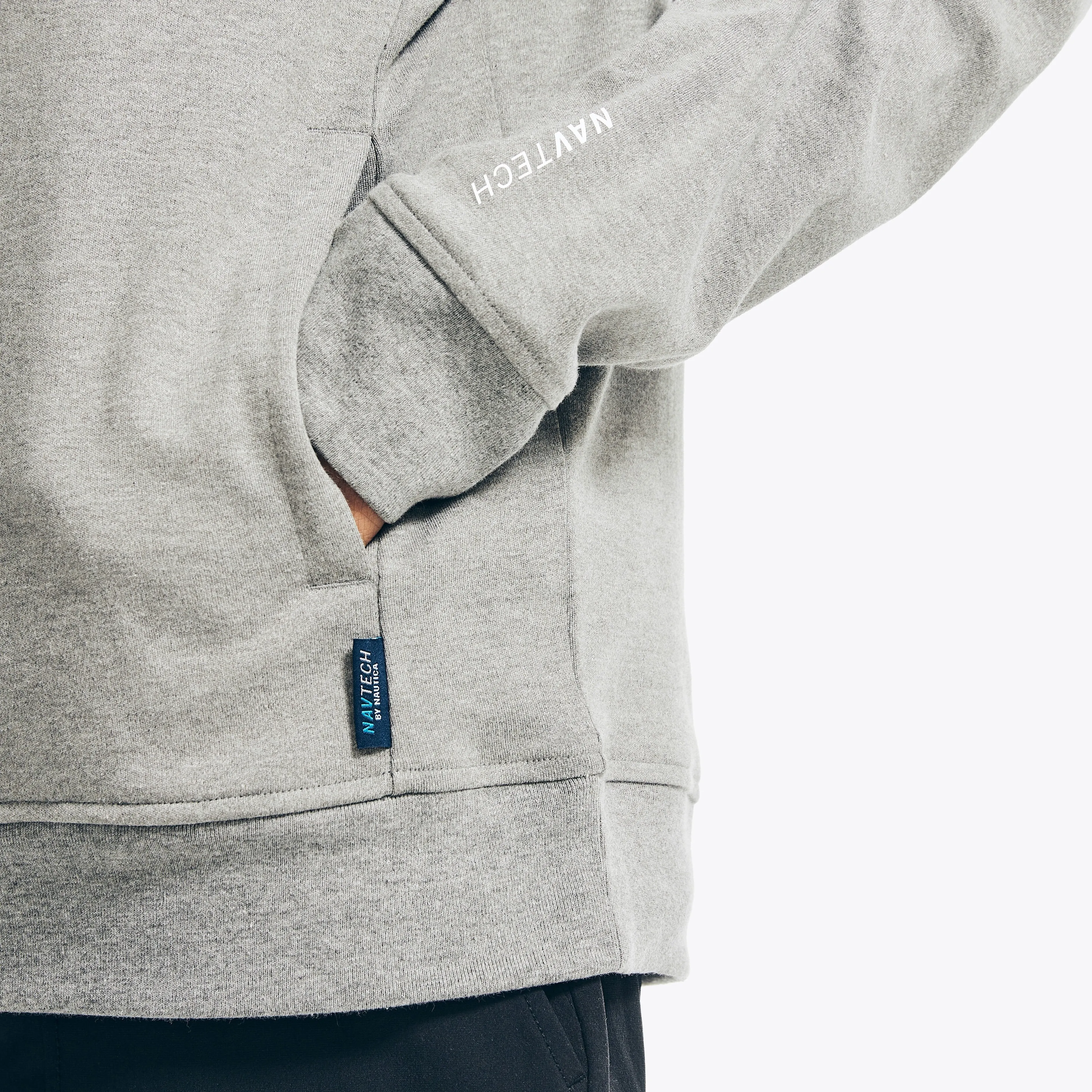 Nautica Herren Navtech Viertel-Reißverschluss Sweatshirt