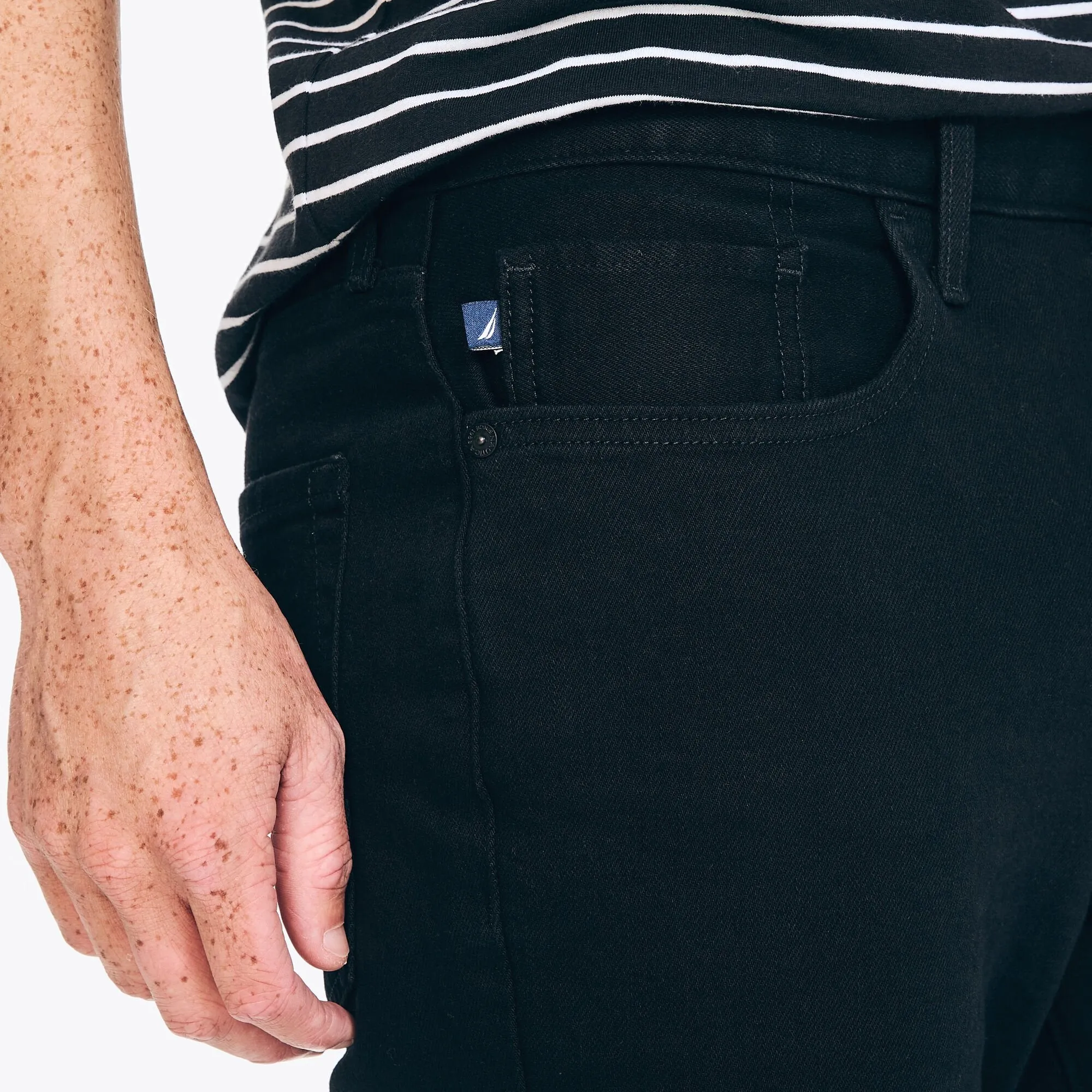 Nautica Herren Vintage Straight Stretch Denim