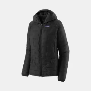 Patagonia Women's Micro Puff Hoody Schwarz Patagonia Kleidung