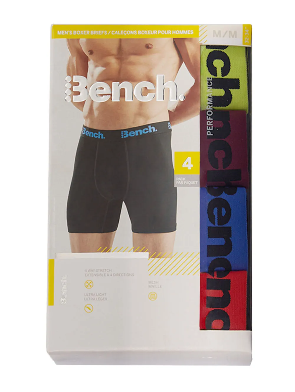 Performance Boxershorts (4er Pack)