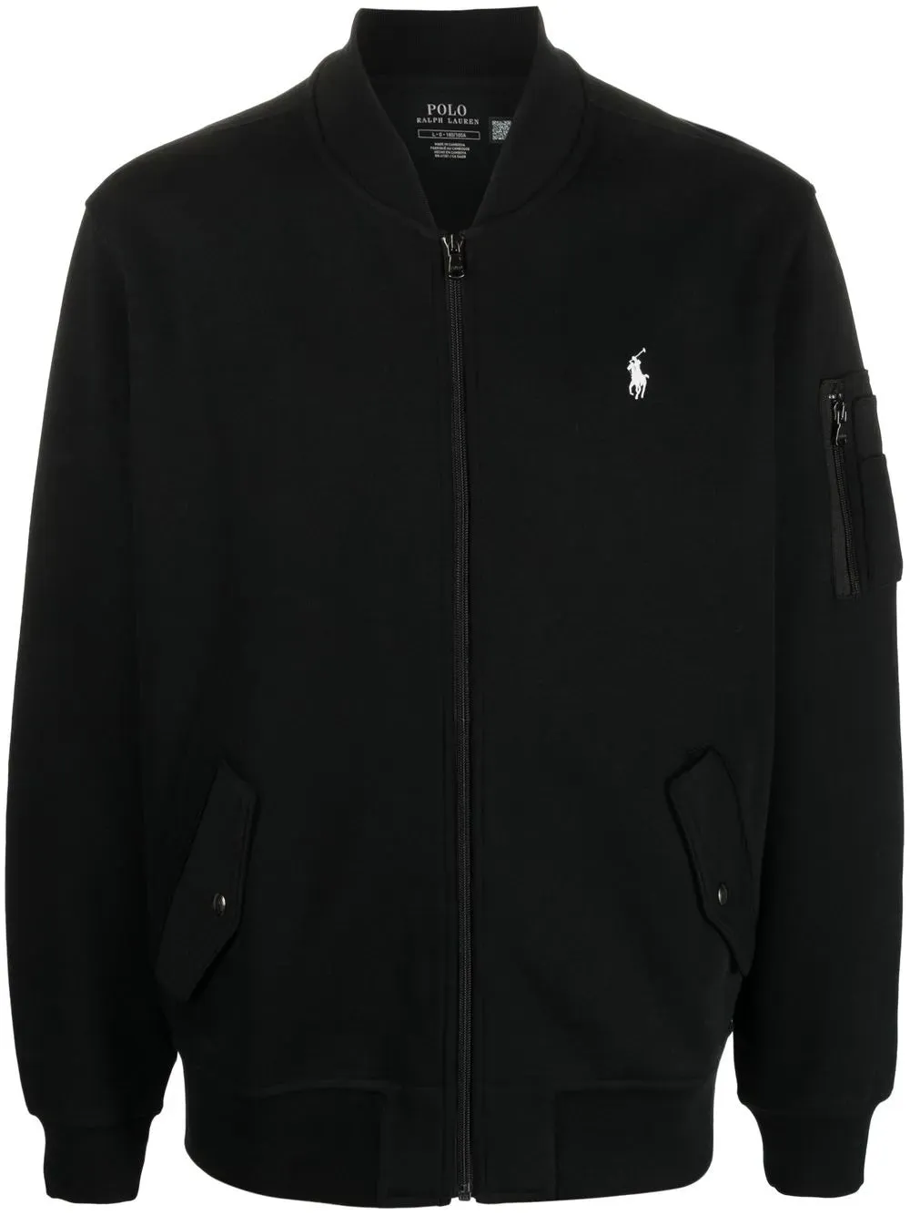 POLO RALPH LAUREN - Herren Langarm-Doppelstrick-Technologie-Bomberjacke mit vollem Reißverschluss Kleidung_polo-ralph-laure