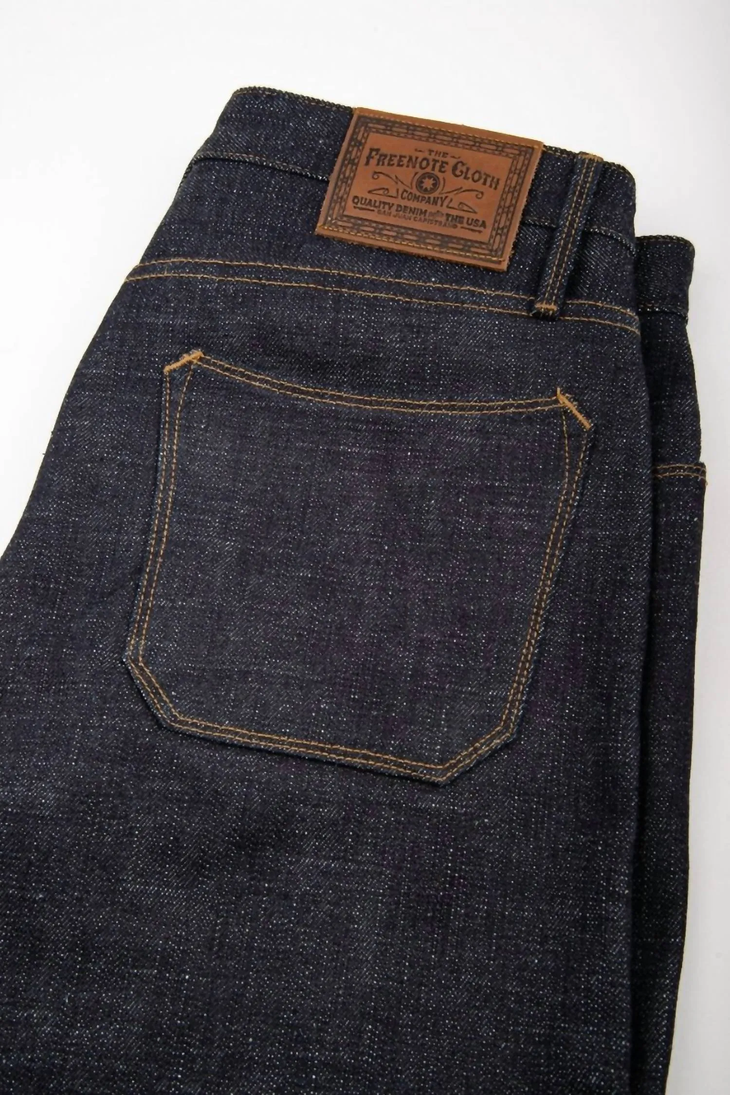 Portola Classic Taper 17Oz Jeans In Blauem Slub