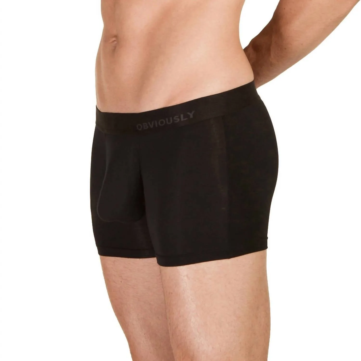 Primeman 3-Zoll-Boxershorts in Schwarz