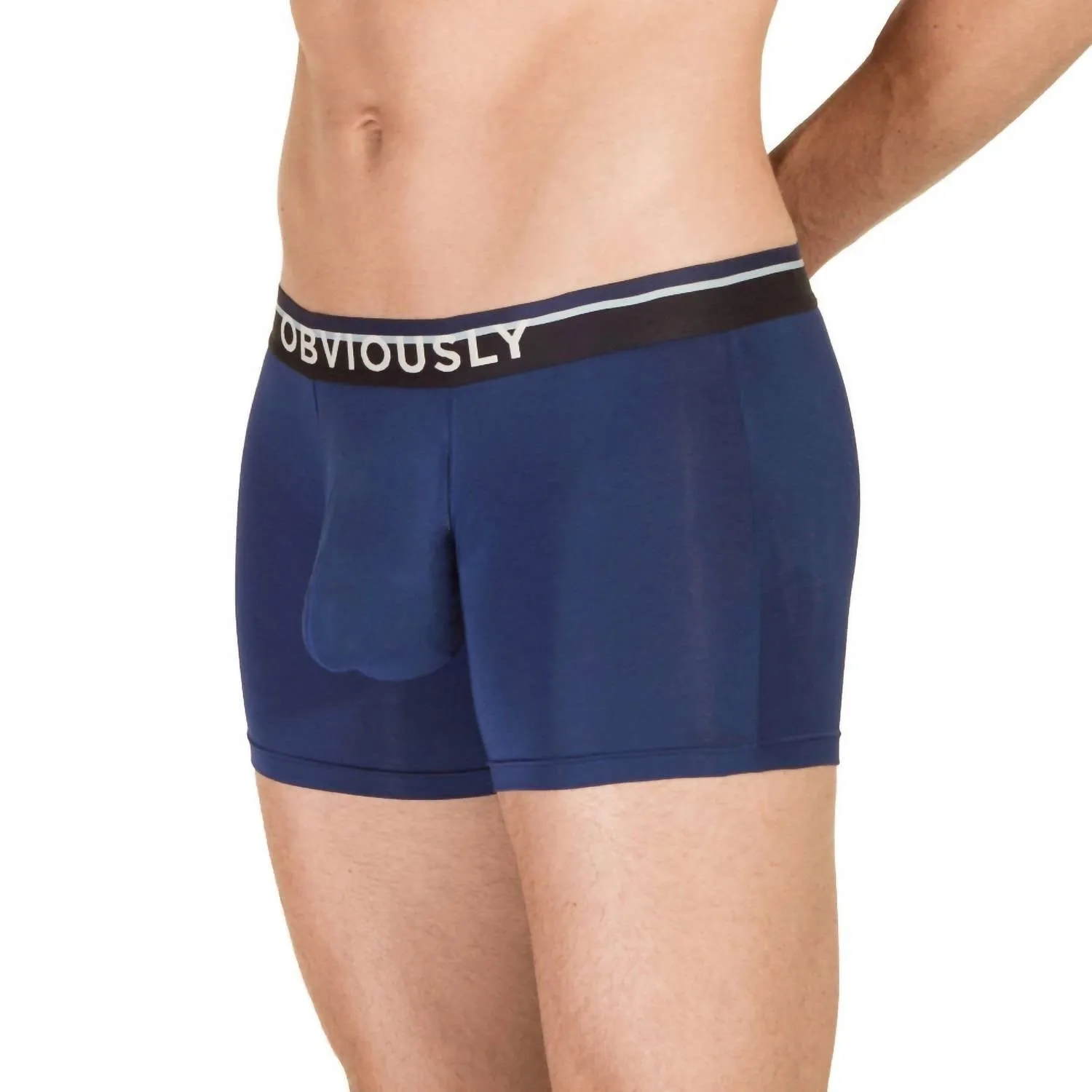 Primeman 3-Zoll-Boxershorts in Marineblau