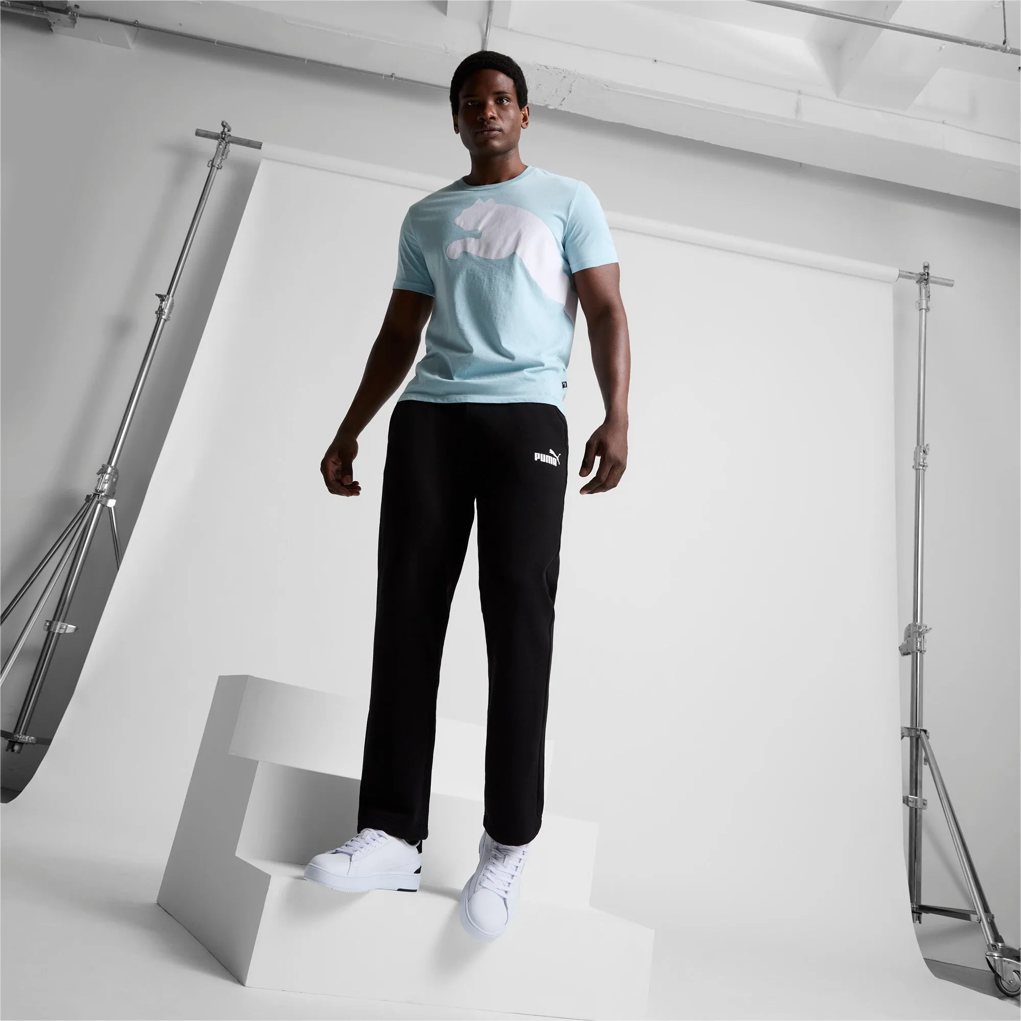PUMA Herren Essentials Logo Hose