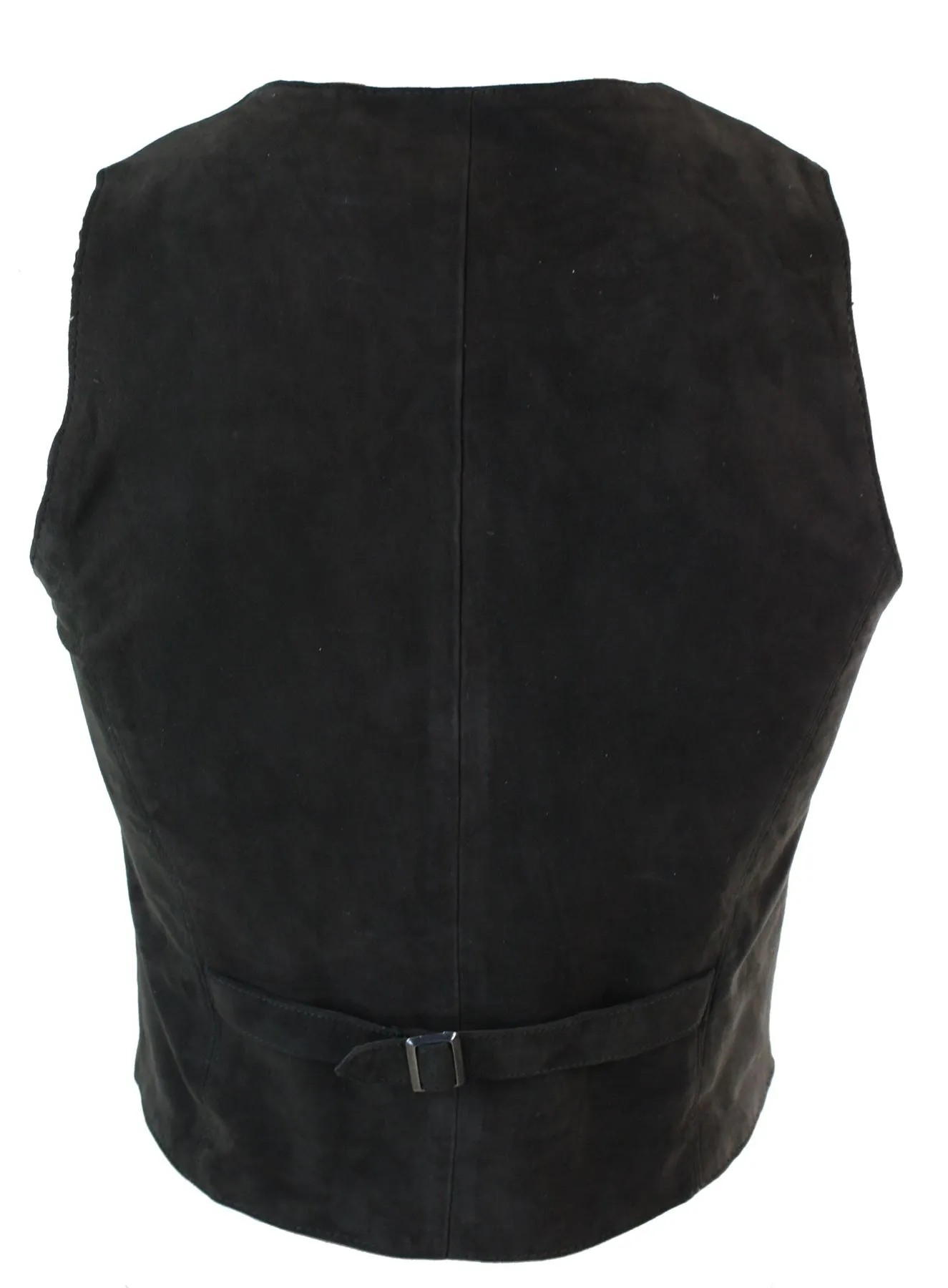 Echtes Wildleder Vintage-Weste Gilet