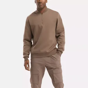 Reebok Bekleidung Herren Active Collective DreamBlend 1/4-Zip Sweatshirt