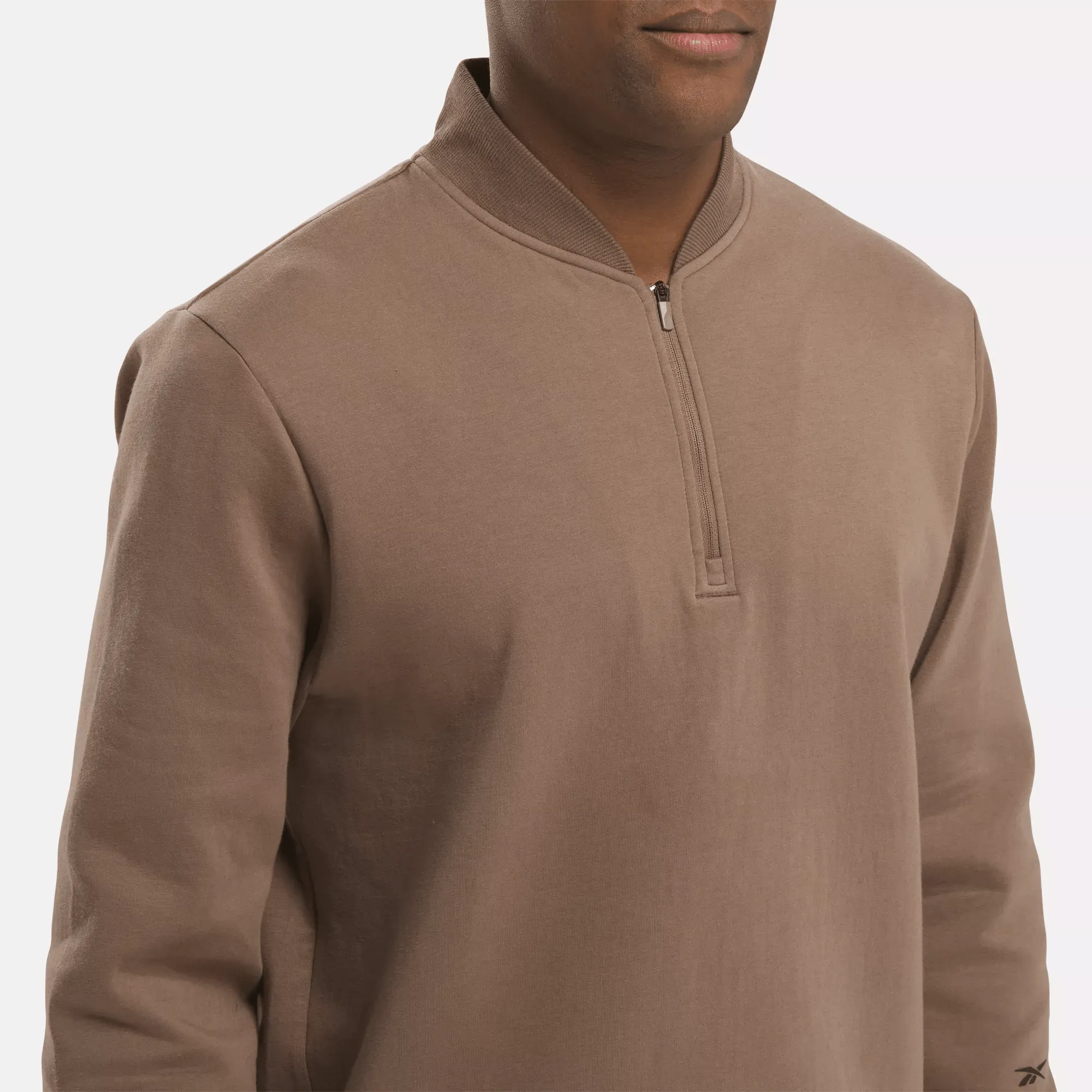 Reebok Bekleidung Herren Active Collective DreamBlend 1/4-Zip Sweatshirt