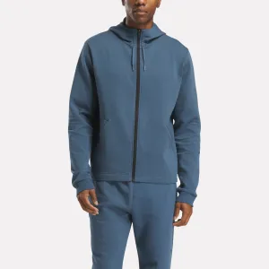 Reebok Bekleidung Herren Active Collective DreamBlend Full-Zip Kapuzenpullover