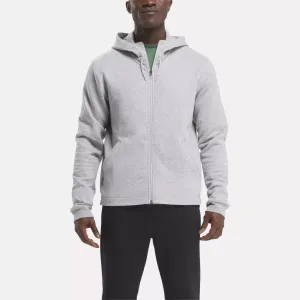 Reebok Bekleidung Herren Active Collective DreamBlend Full-Zip Kapuzenpullover