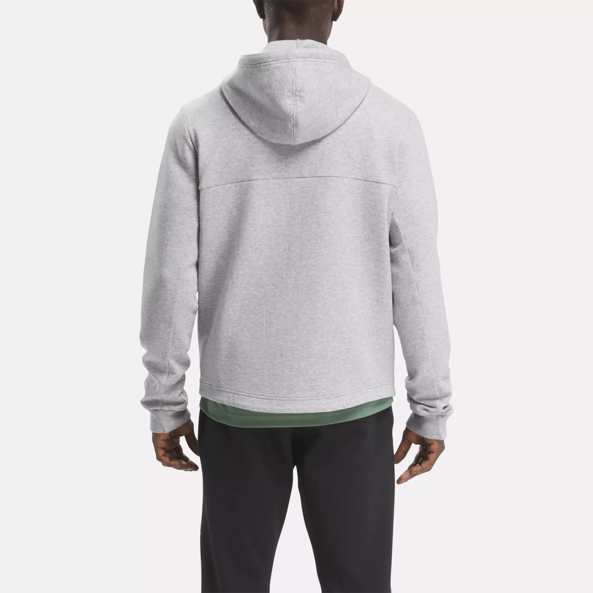 Reebok Bekleidung Herren Active Collective DreamBlend Full-Zip Kapuzenpullover