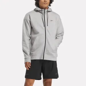 Reebok Bekleidung Herren Athlete Full-Zip Kapuzenpullover