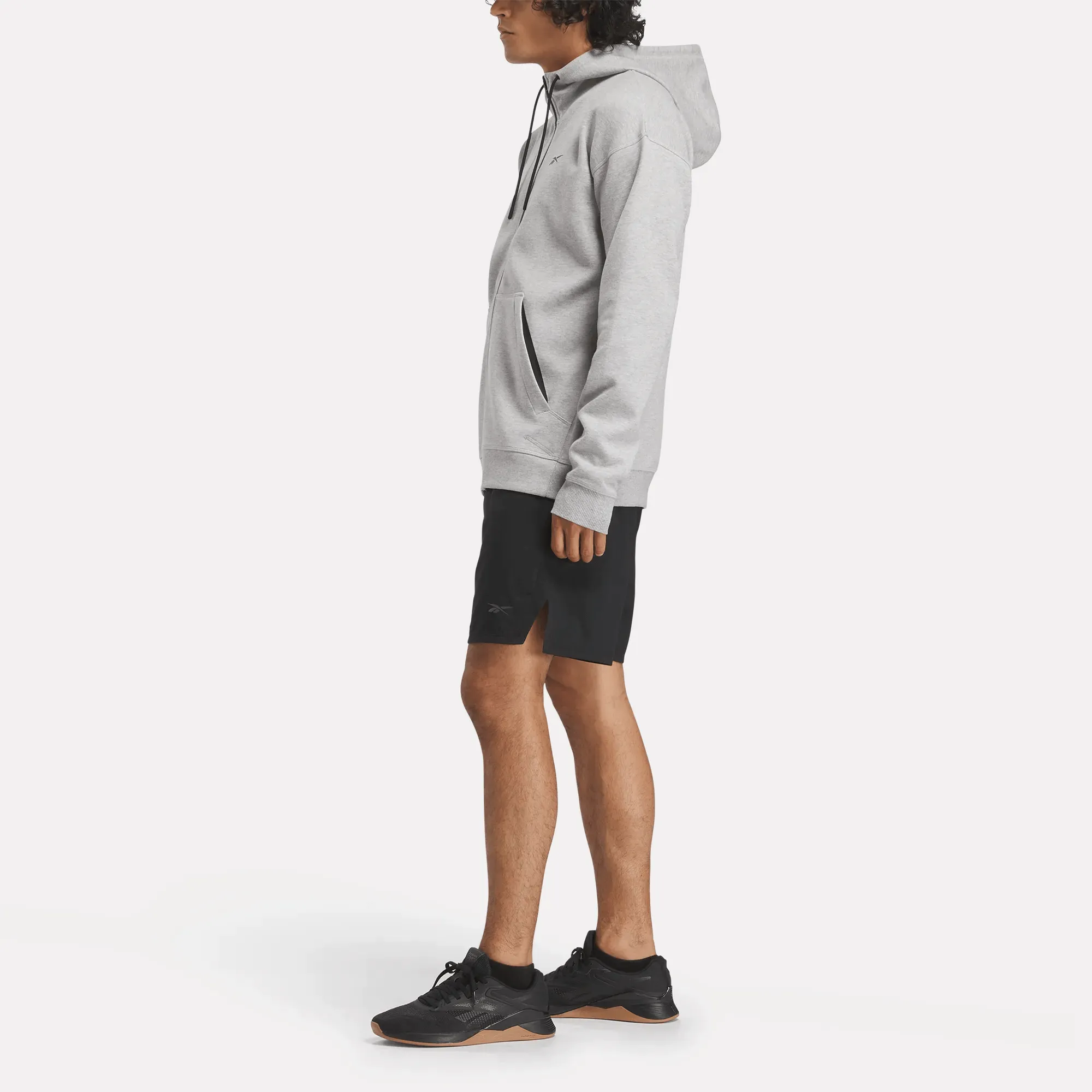 Reebok Bekleidung Herren Athlete Full-Zip Kapuzenpullover