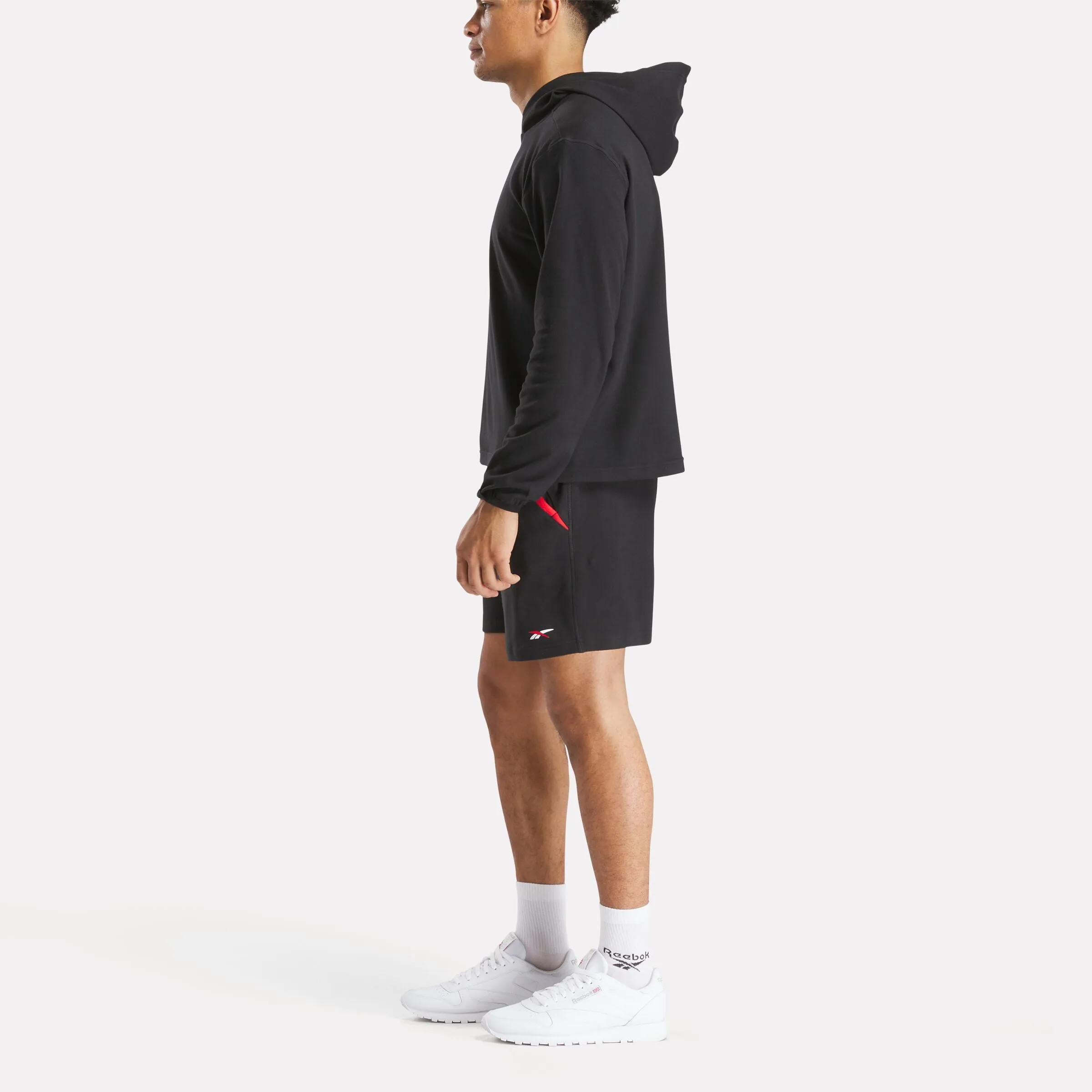 Reebok Bekleidung Herren Fleece Kapuzenpullover