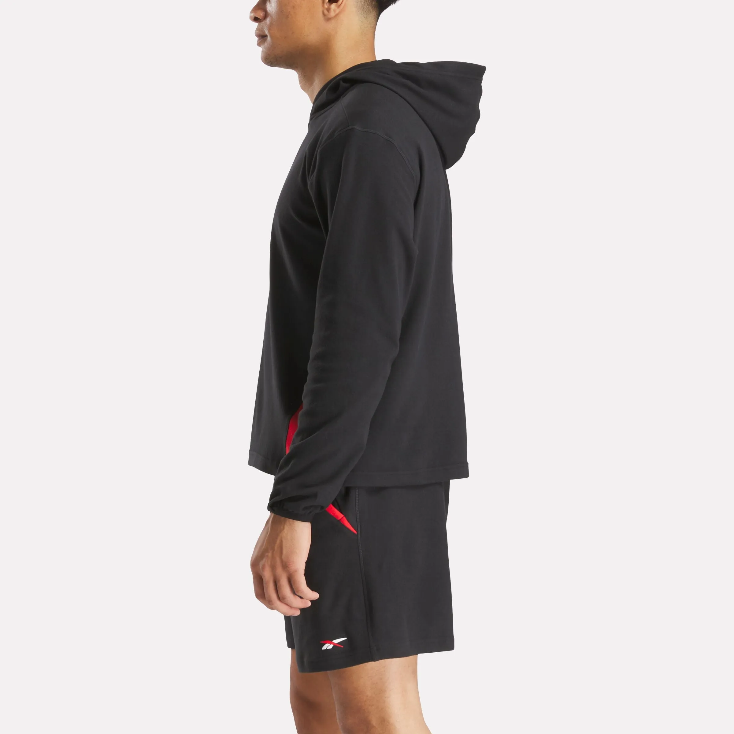 Reebok Bekleidung Herren Fleece Kapuzenpullover