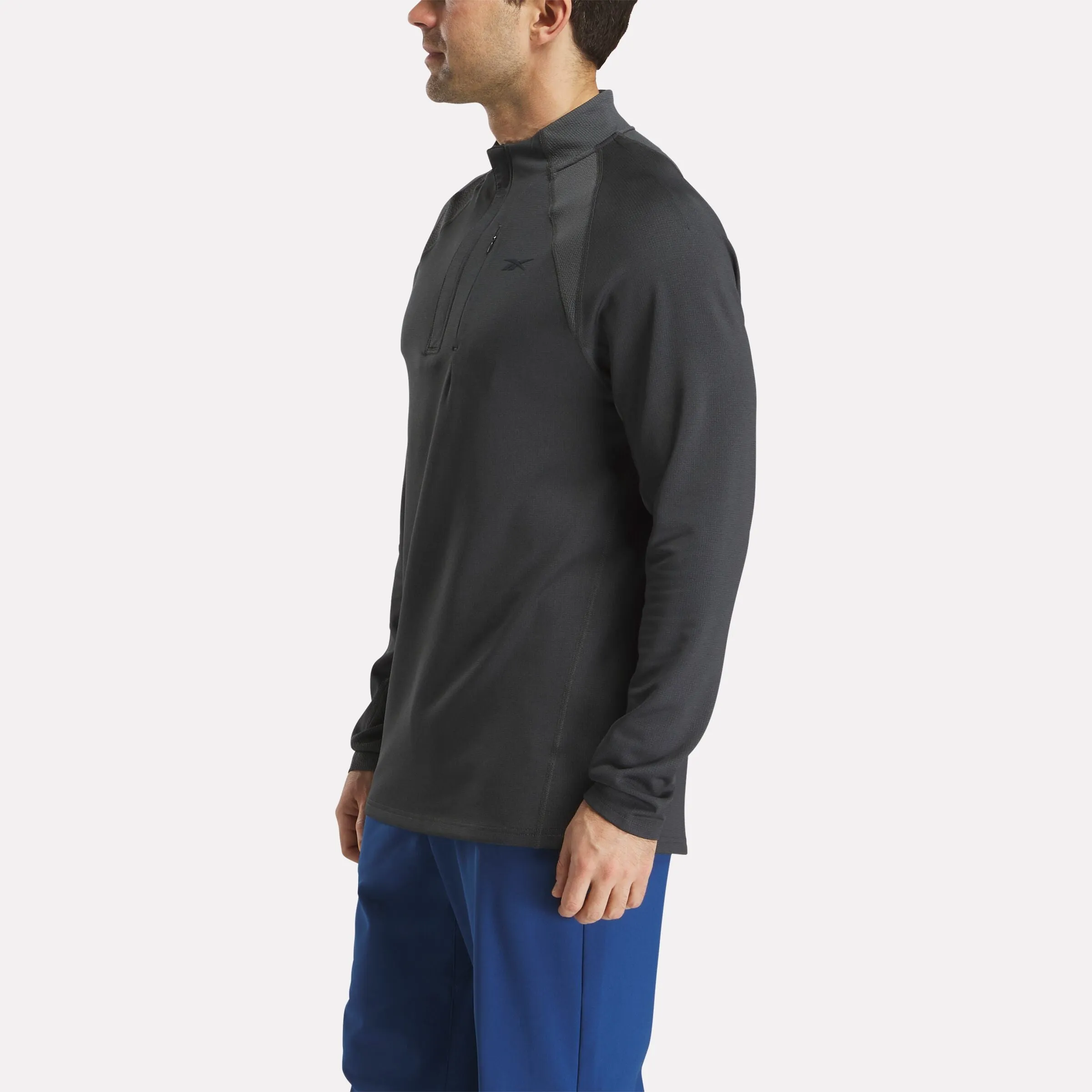 Reebok Bekleidung Herren Langarm Aero Flex 1/4-Zip Pullover