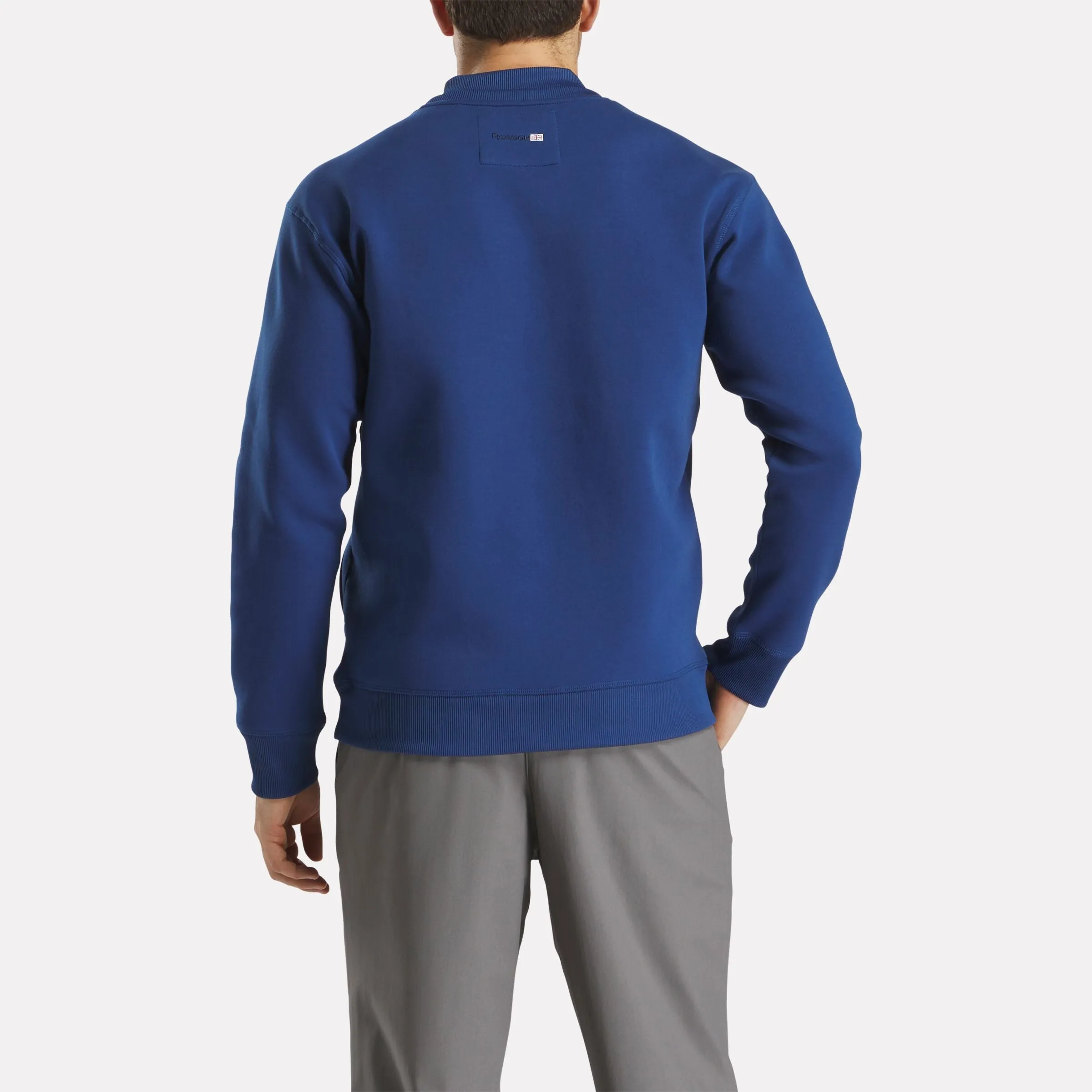 Reebok Bekleidung Herren Langarm Signature Legacy Crest Pullover