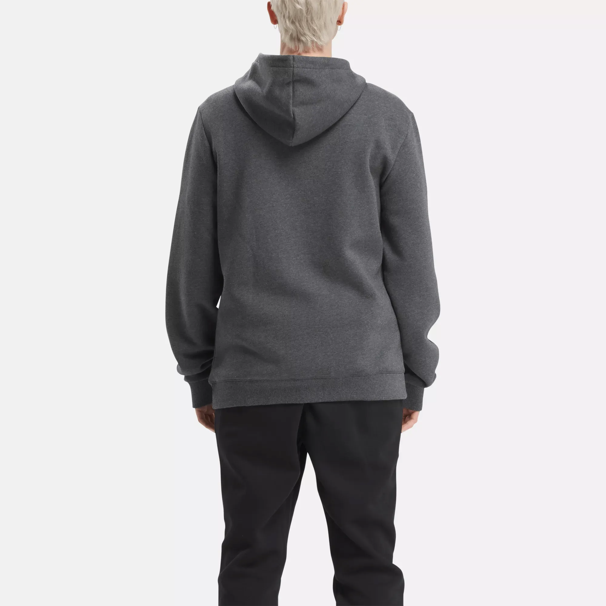 Reebok Bekleidung Herren Reebok Identity Fleece Kapuzenpullover mit Überkopf-Zug