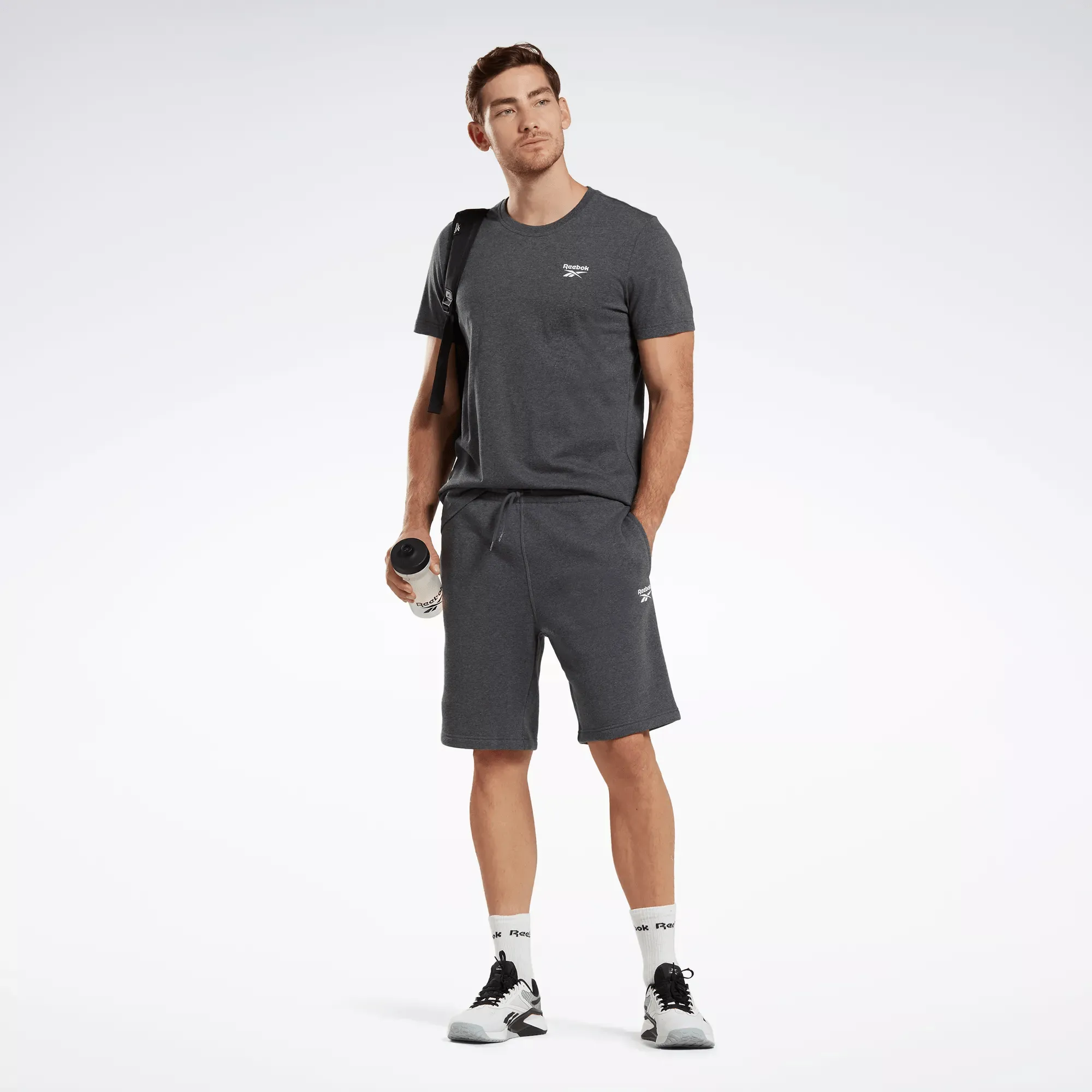 Reebok Bekleidung Herren Reebok Identity Fleece Shorts
