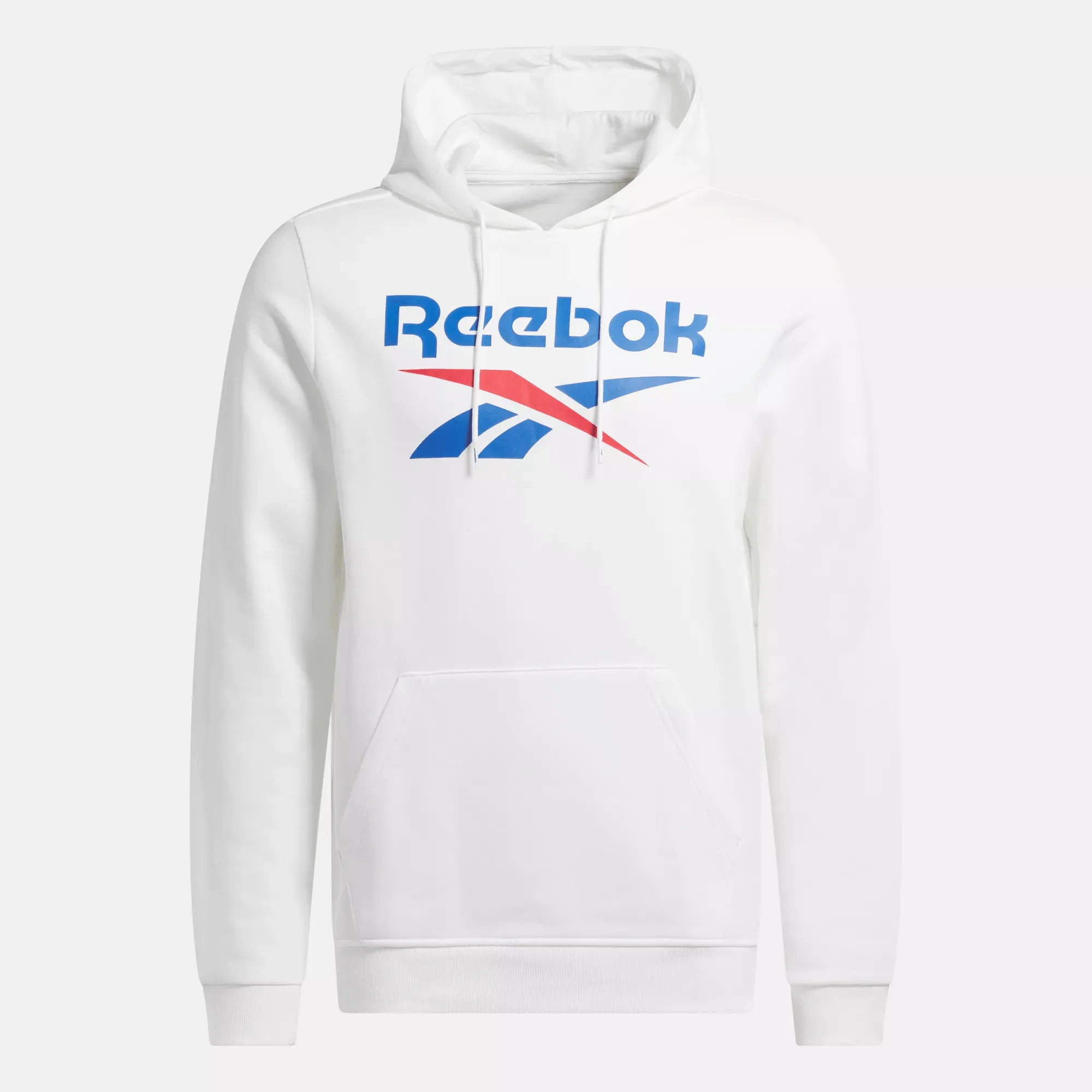 Reebok Bekleidung Herren Reebok Identity Fleece Pullover mit gestapeltem Logo