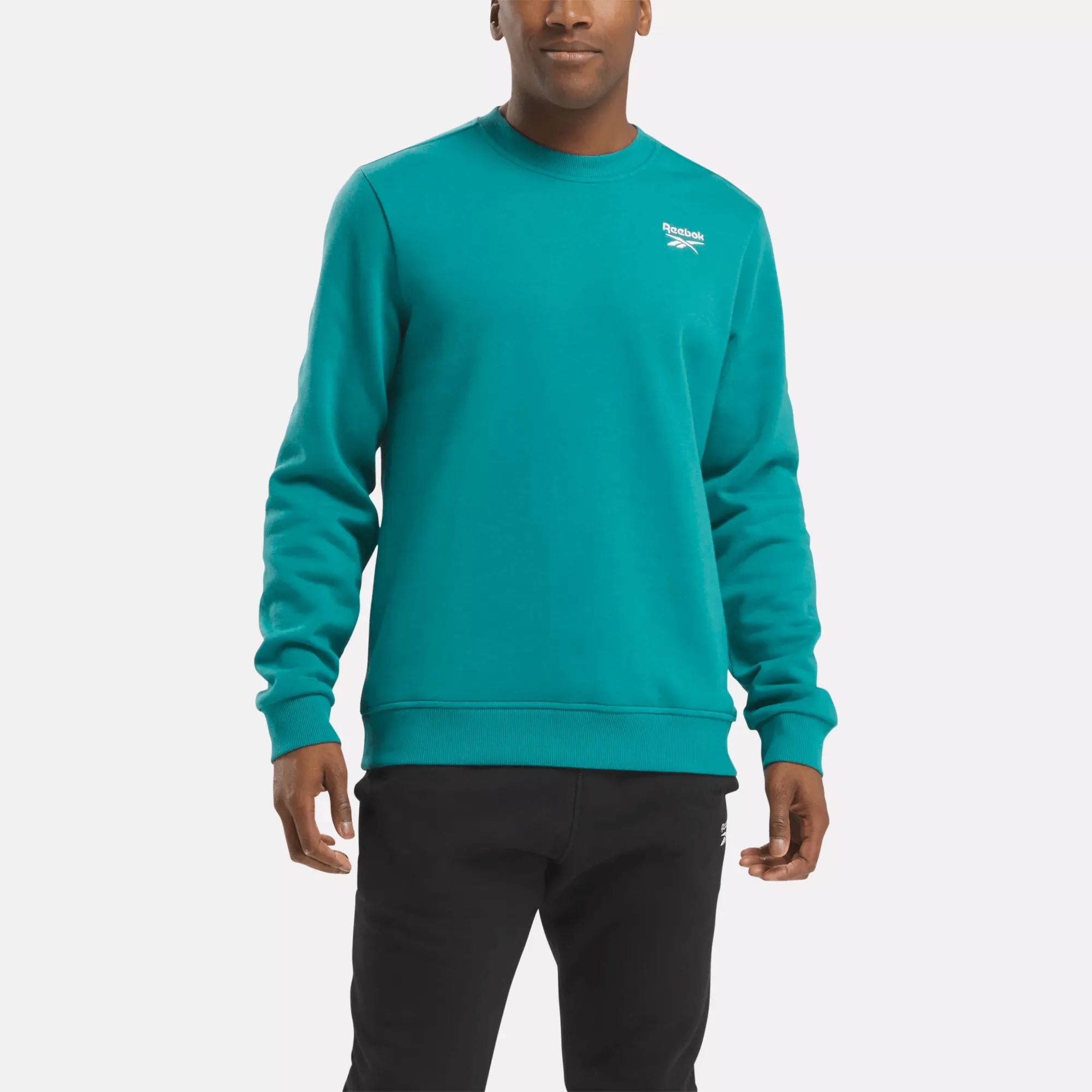 Reebok Bekleidung Herren Reebok Identity Fleece Pullover mit kleinem Logo