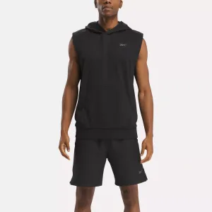 Reebok Bekleidung Herren Kraftstoff Ärmellose Kapuzenjacke