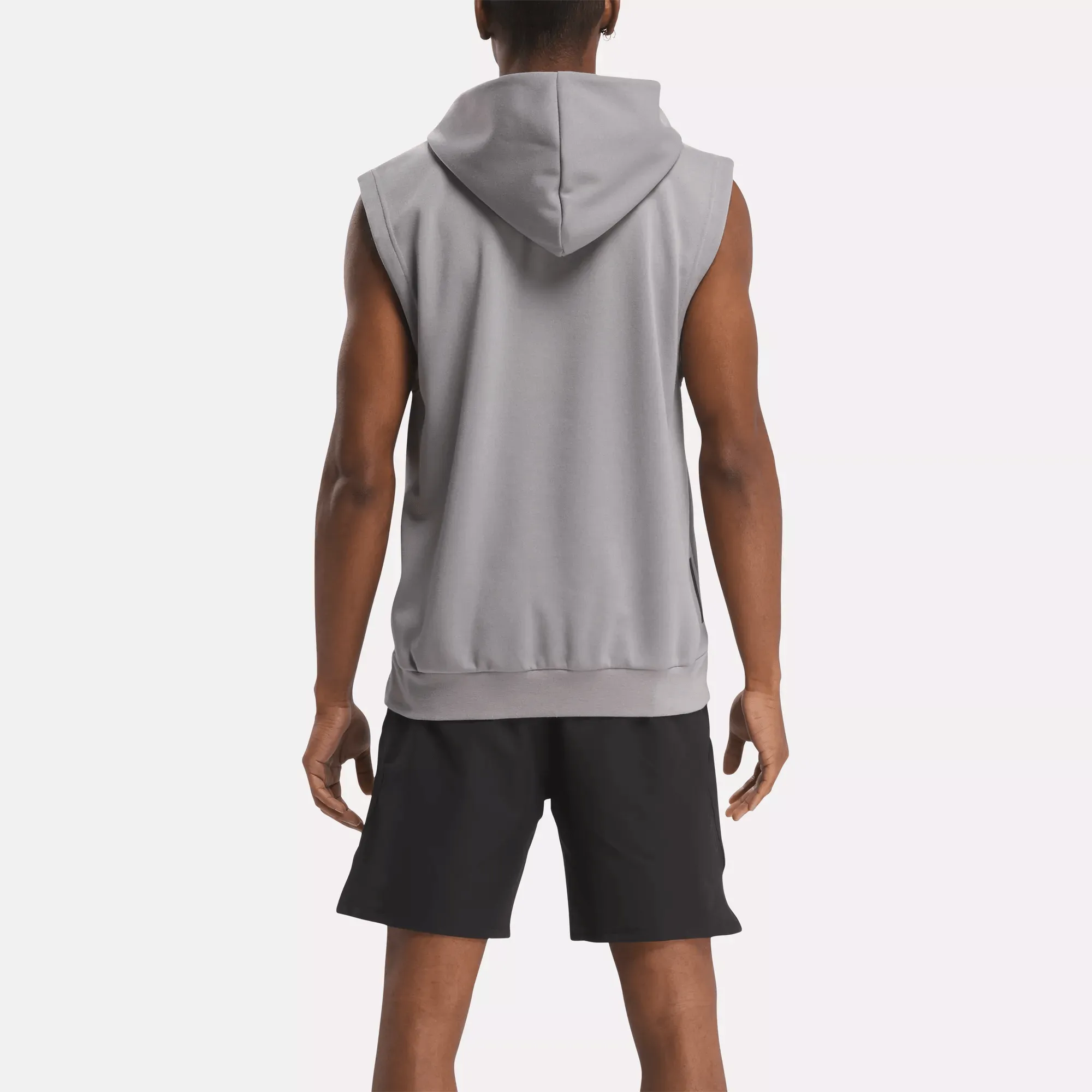 Reebok Bekleidung Herren Kraftstoff Ärmellose Kapuzenjacke