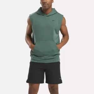 Reebok Bekleidung Herren Kraftstoff Ärmellose Kapuzenjacke