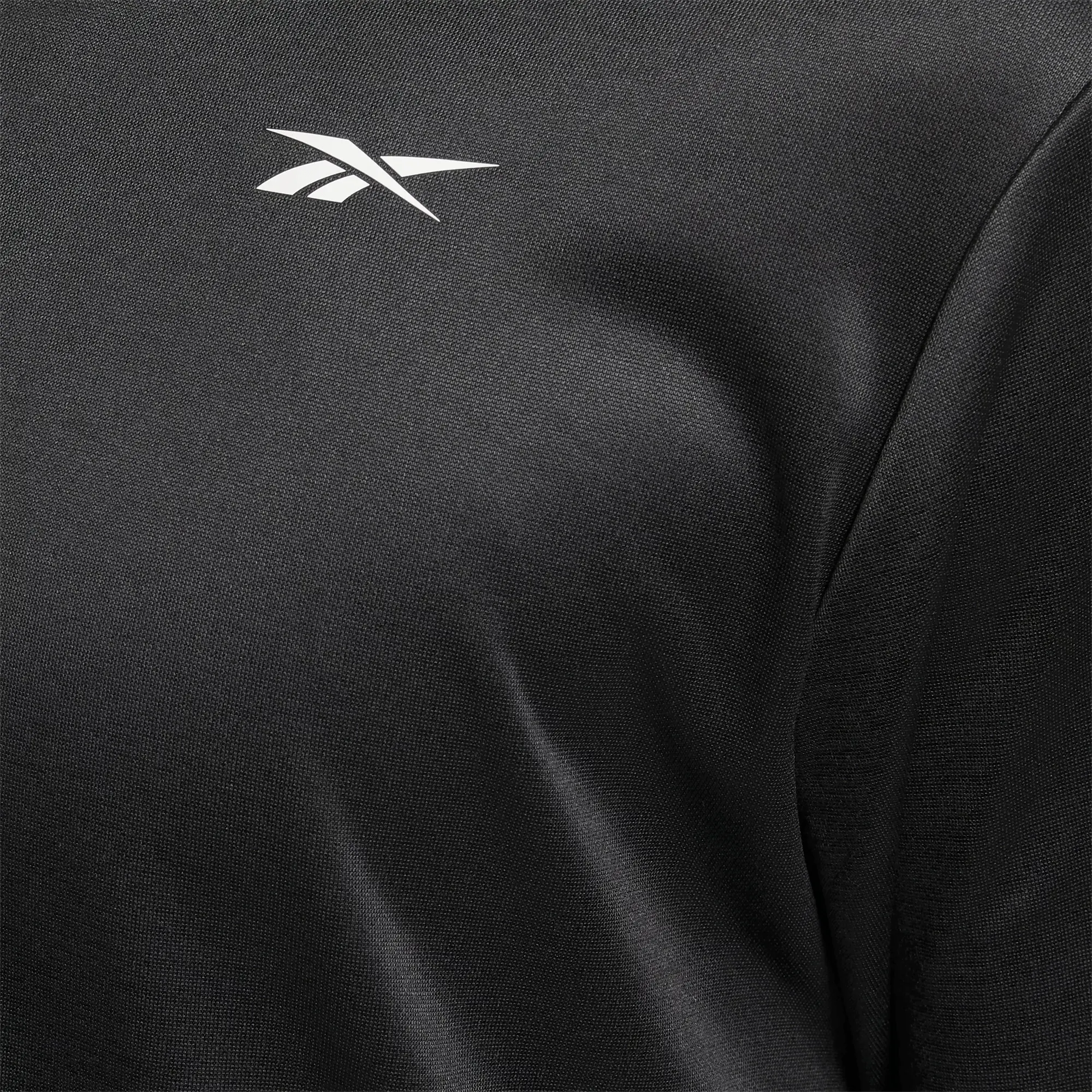 Reebok Herren-Workout-Top mit Viertelreißverschluss