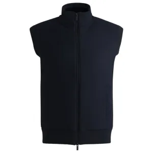 Regular-fit Gilet mit kuscheligem Flanell vorne