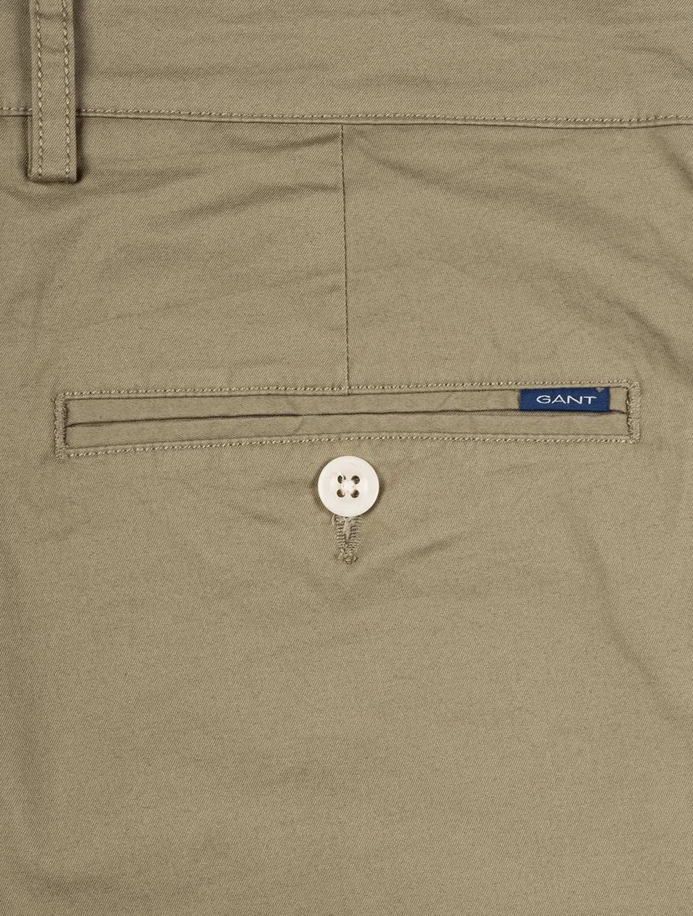 Regular Fit Sonnenverblasste Shorts Aloe Grün