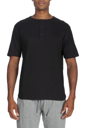 Kurzärmliges Henley-Shirt