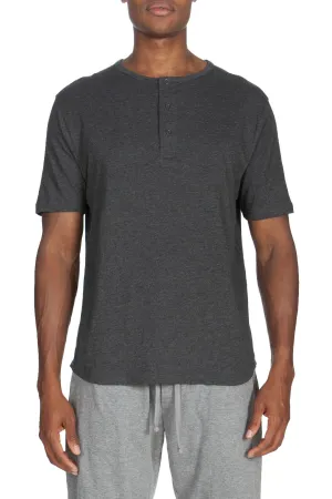 Kurzärmliges Henley-Shirt