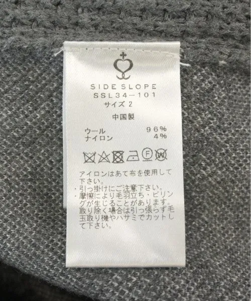 SIDE SLOPE Pullover