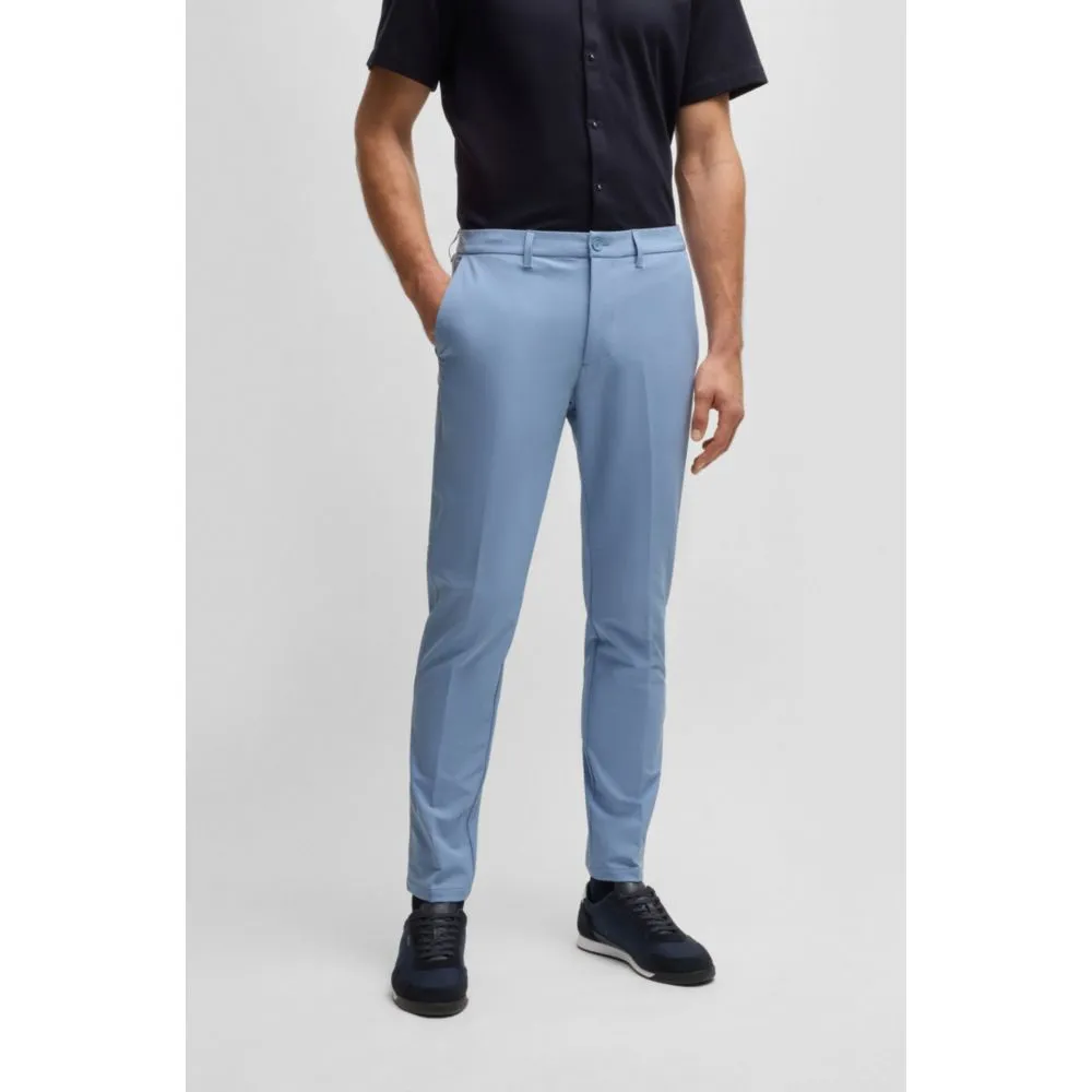 Slim-Fit-Hose in wasserabweisendem Stretchstoff