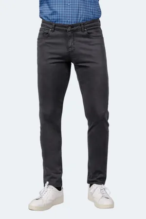 Steingraue Tencel-Hose