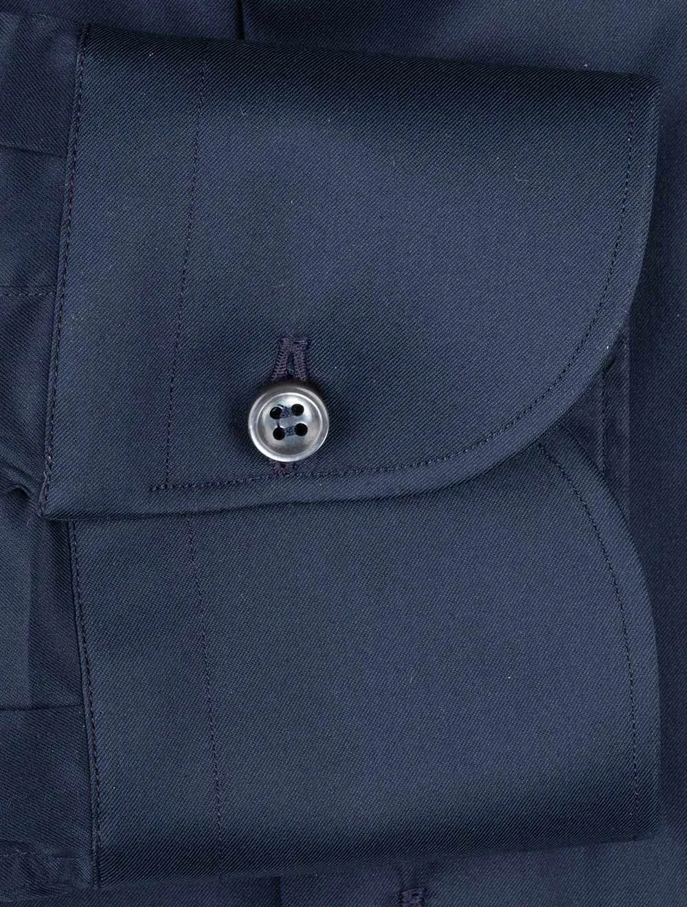 Stretch Casual Hemd Navy
