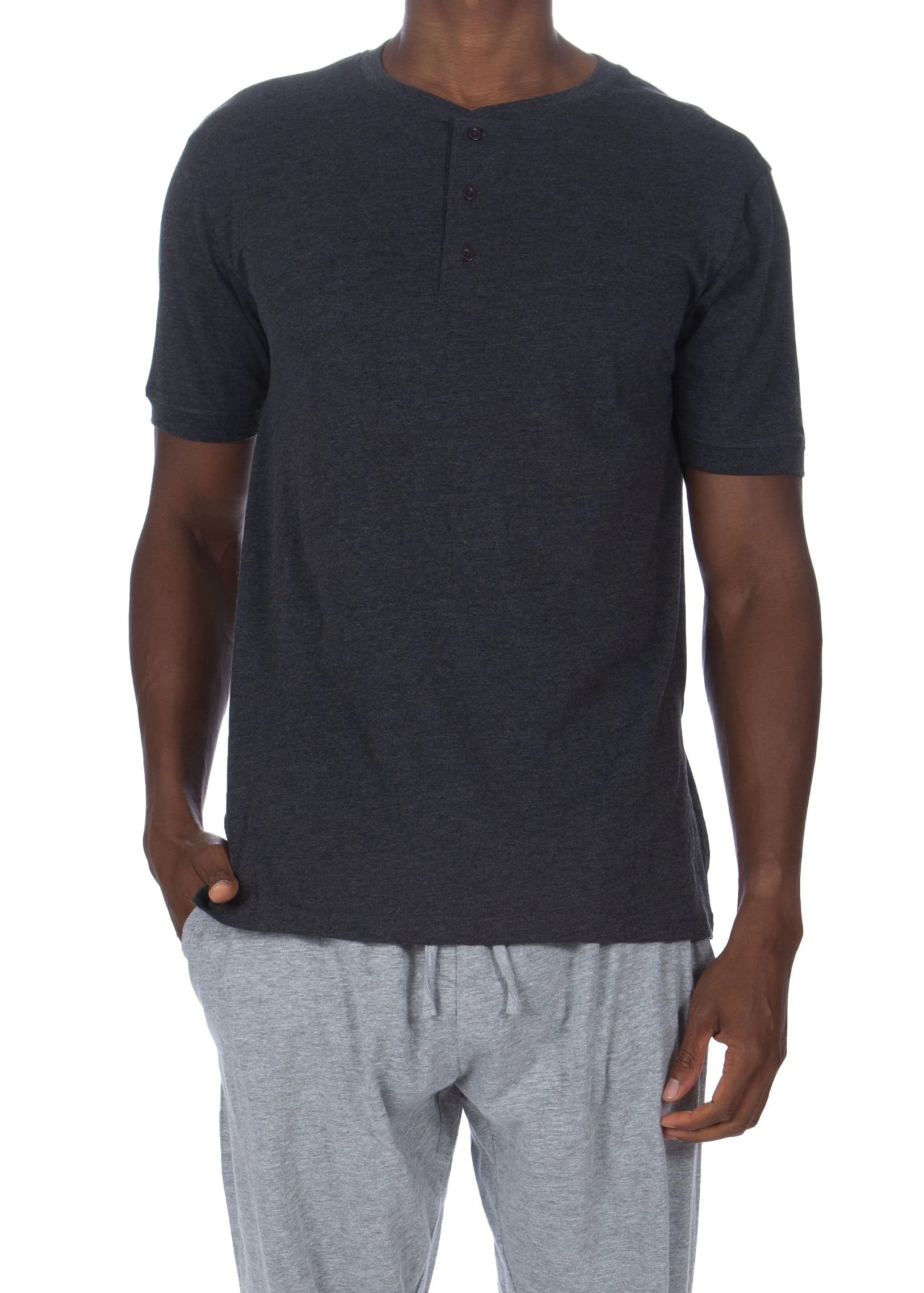 Superweicher Kurzarm-Henley