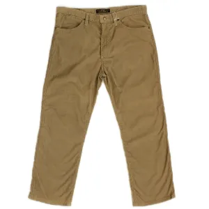 Braune Baumwoll-Cord-Jeans
